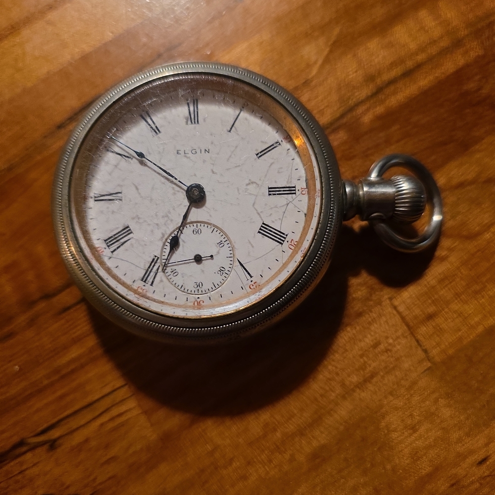 Antique Silver Pocket Watch